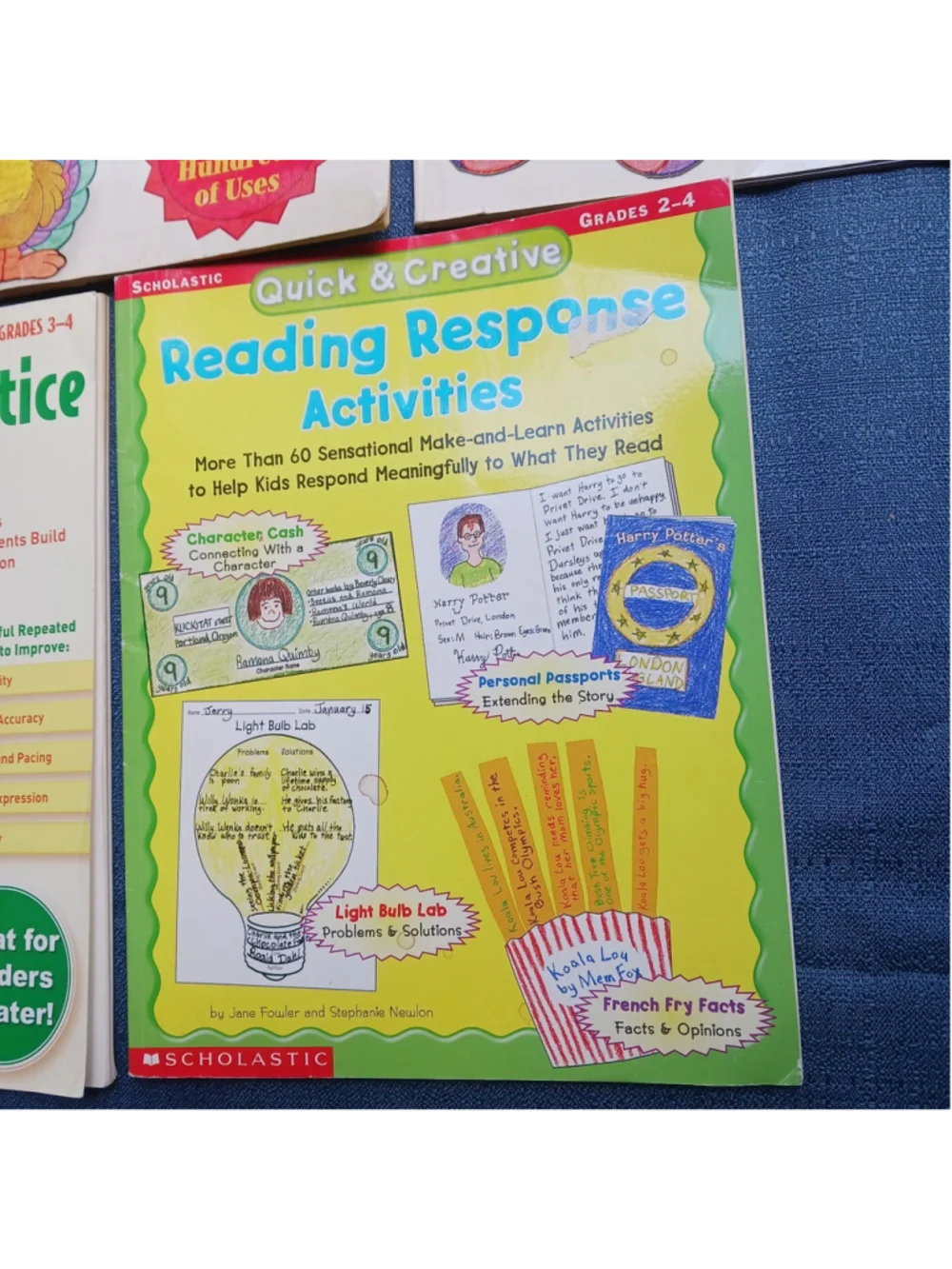 Homeschool Teacher's Aids Scholastic 8 Bundle Grades 1-4 Activities Early Ed.